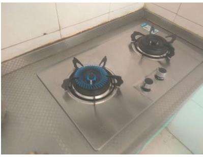 天然气通了，天然气燃气炉灶可以使用了