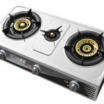 台式不锈钢三眼燃气灶，不锈钢三眼炉灶