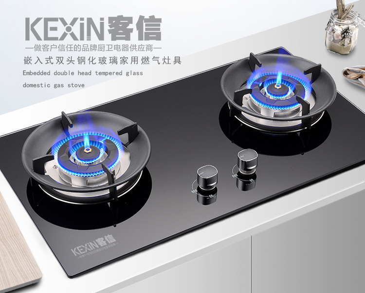 客信品牌广东灶具厂家教您怎么从炉头火盖挑选燃气灶具